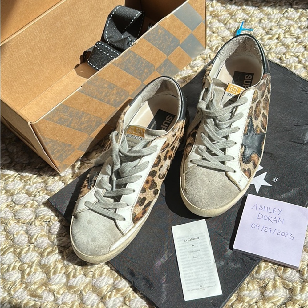Golden Goose Super Star Leopard 37 - Picture 13 of 16